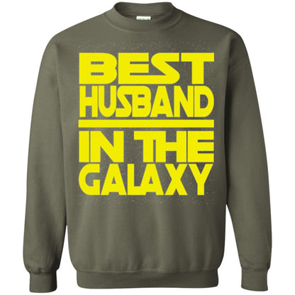 Best Husband In The Galaxy T-shirt Military Green