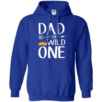 Dad Of The Wild One Daddy T-shirt Royal