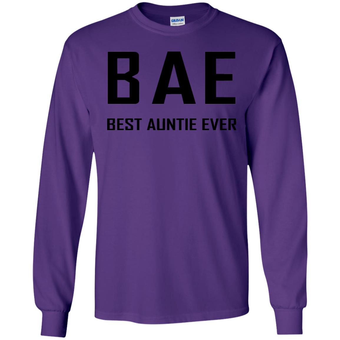 Best Aunt Ever Family Shirt Purple