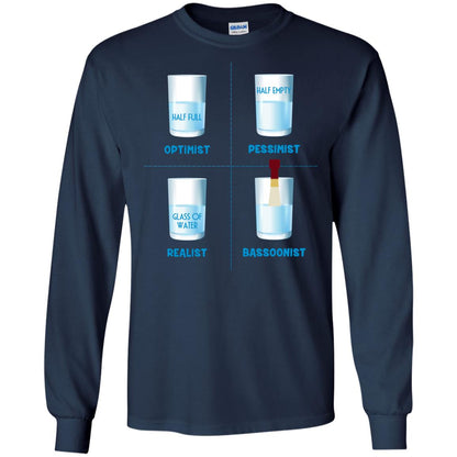 Funny Bassoonist Bassoon Play Orchestra Music Lovers Shirt For Women Navy
