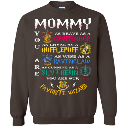 Mommy Our Favorite Wizard Harry Potter Fan T-shirt Dark Chocolate