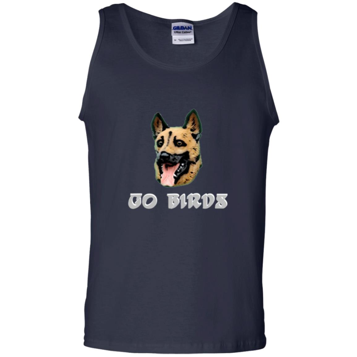 Dog Lover T-shirt Go Birds Underdog T-shirt Navy