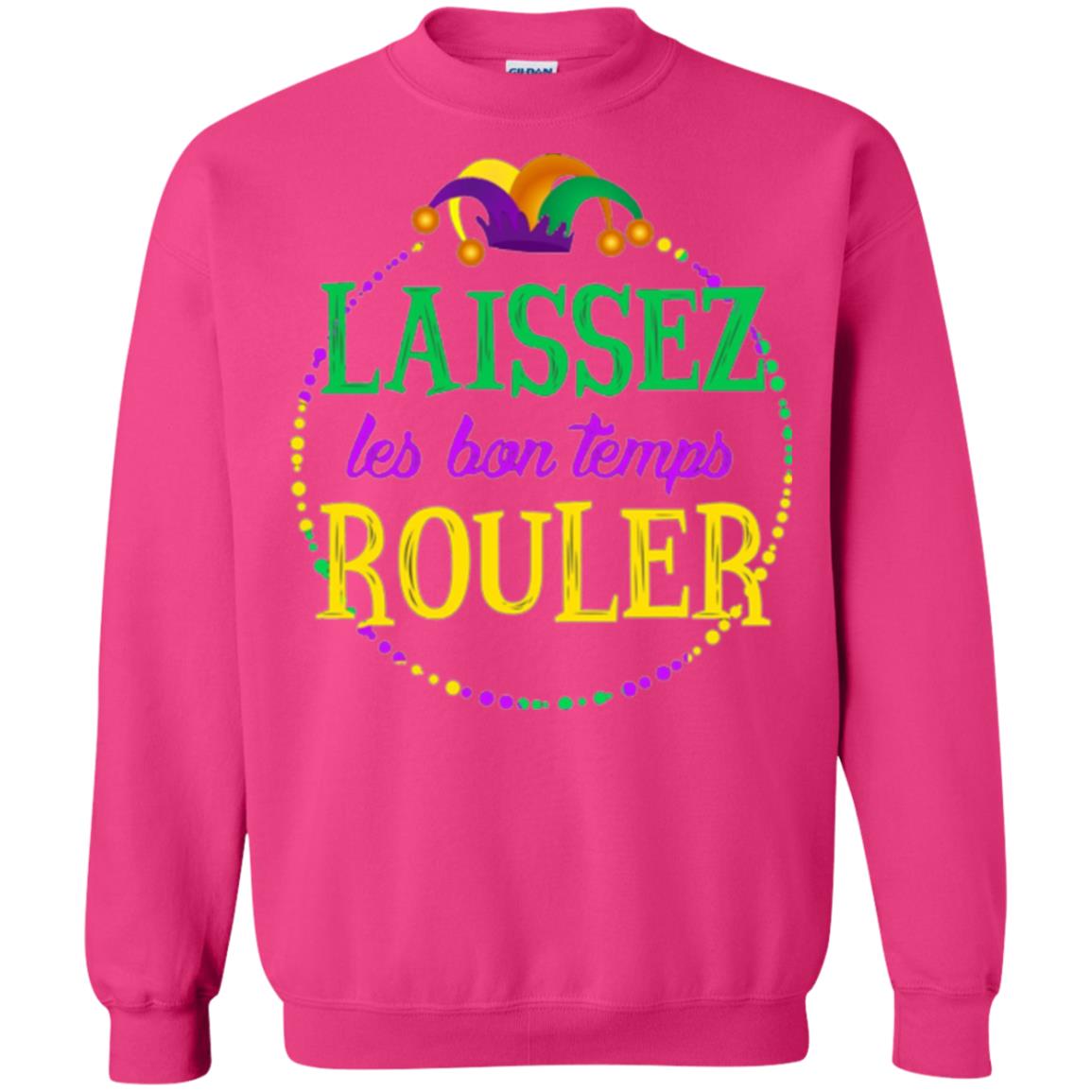 Mardi Gras T-shirt Laissez Les Bon Temps Rouler Heliconia