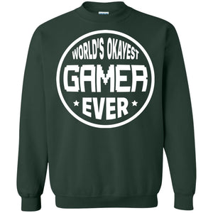 World’s Okayest Gamer Ever Best T-shirt For Gaming Lover