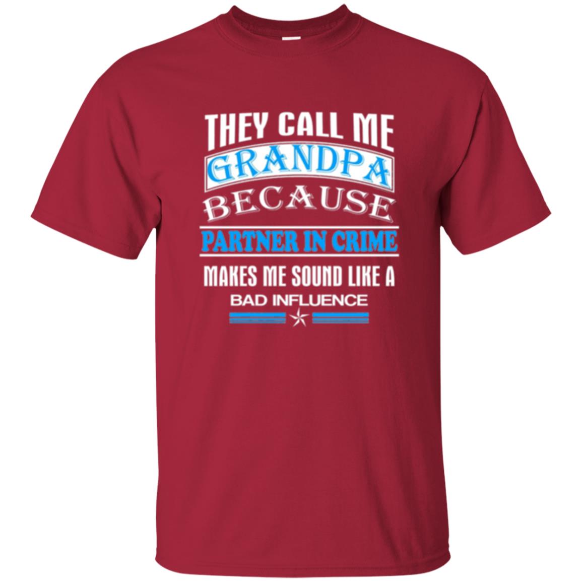 Family T-shirt They Call Me Grandpa Cardinal