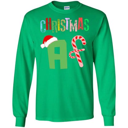 Chrismas Af X-mas Gift Shirt For Mens Or Womens Irish Green
