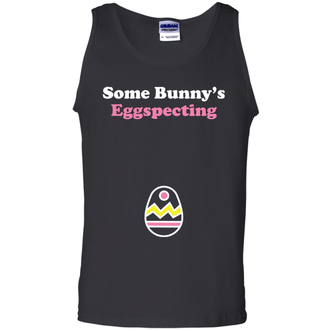 Easter Pregnant Shirt Some Bunnys Eggspecting Black