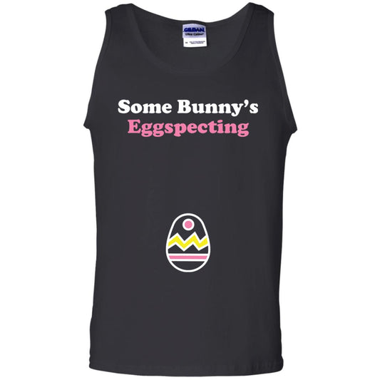 Easter Pregnant Shirt Some Bunnys Eggspecting Black