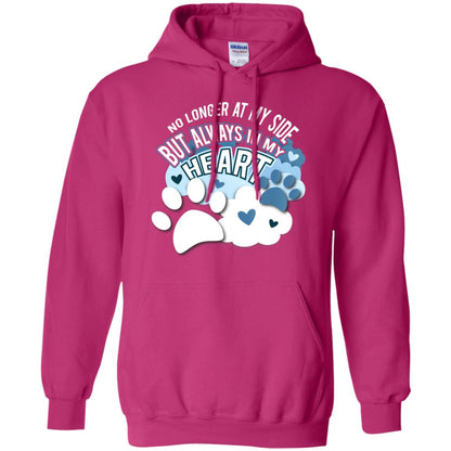 But Always In My Heart Dog In Heaven T-shirt Heliconia