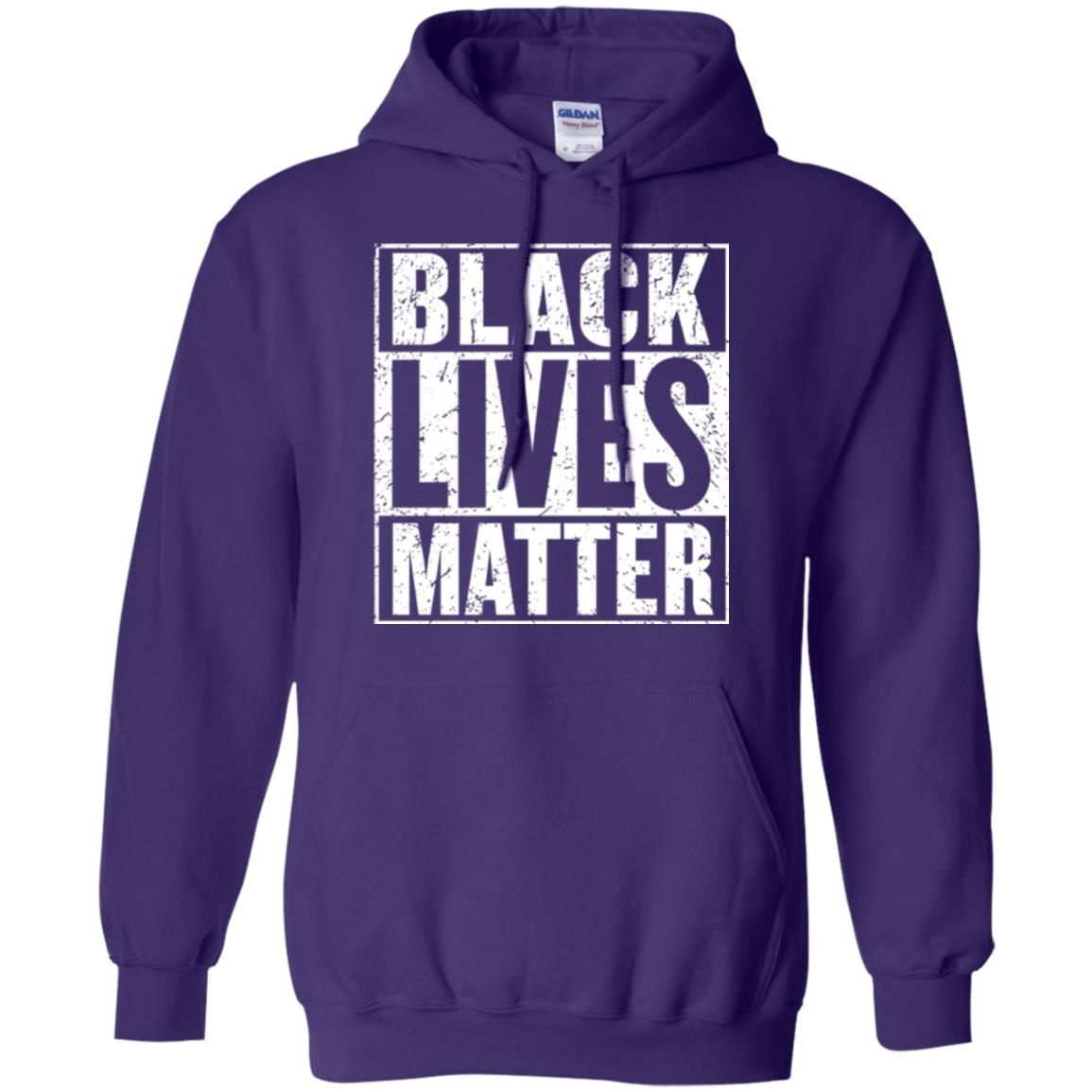 Black Pride African American Gift T-shirt Black Lives Matter Purple