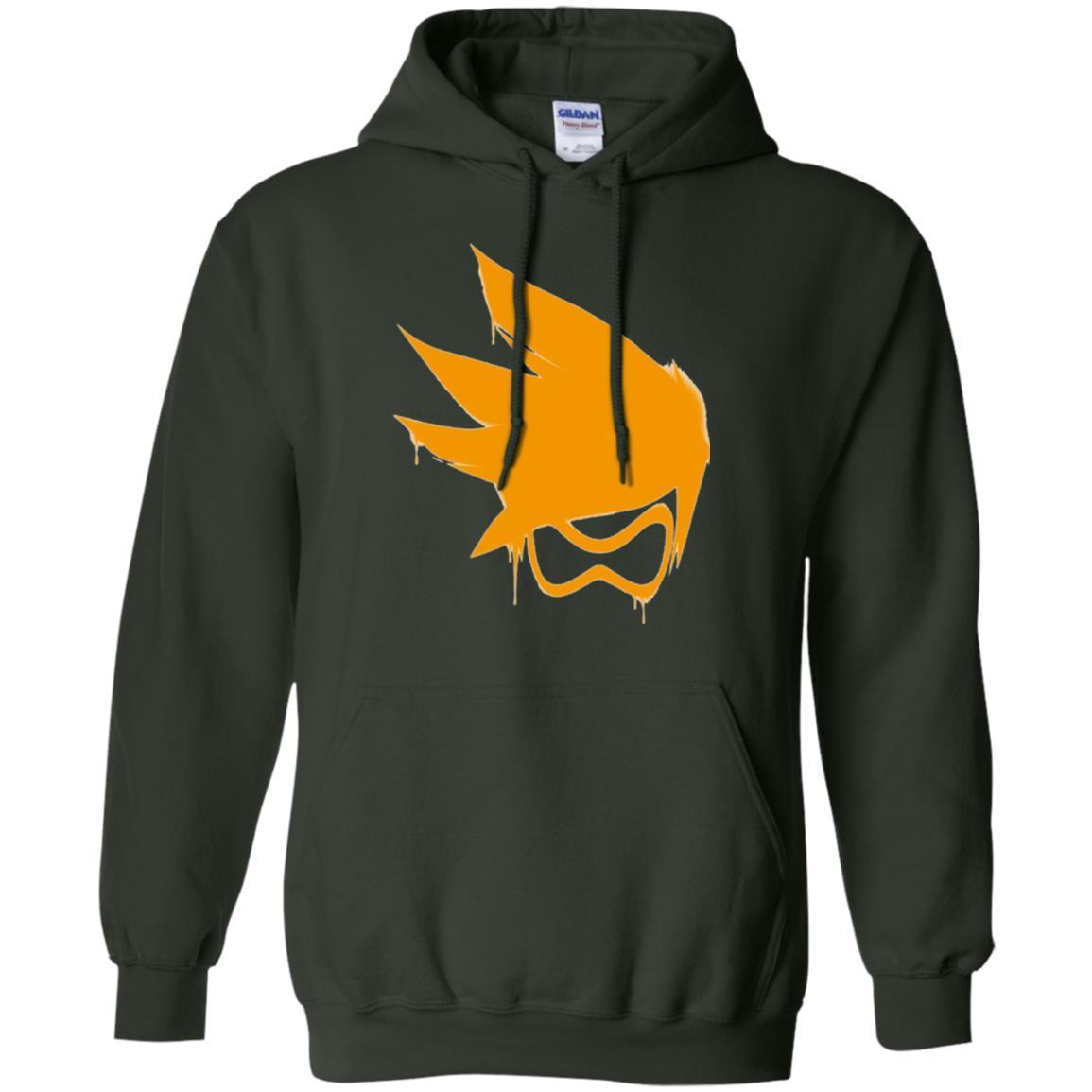 Film T-shirt Tracer Orange Spray T-shirt Forest Green