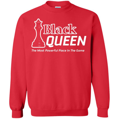 Black Queen Proud Black Woman African American T-shirt Red
