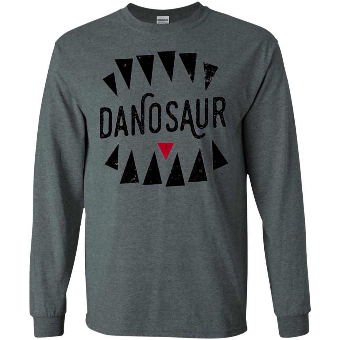 Dinosaus Lovers T-shirt Overly Excited Tourist Dark Heather