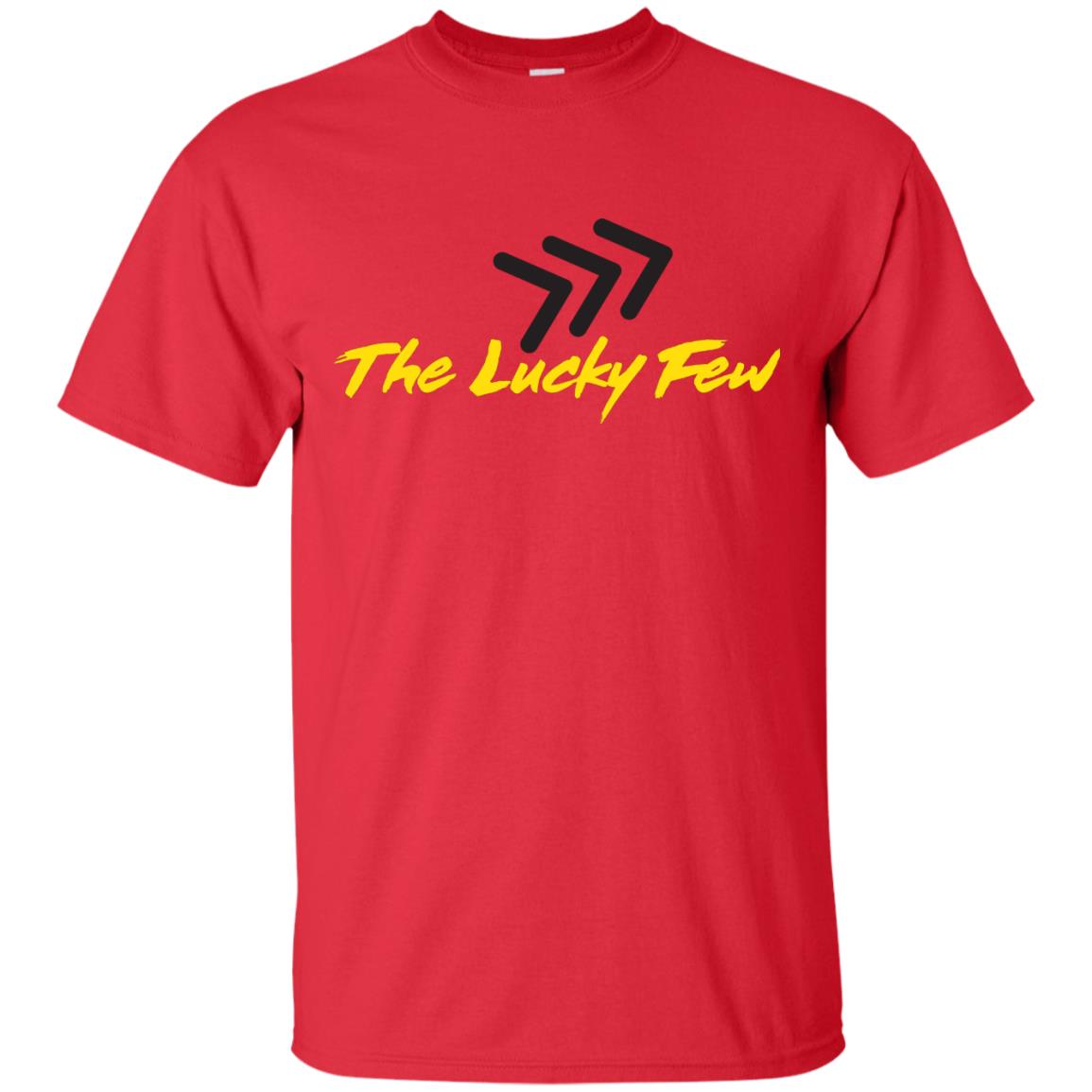 The Lucky Few 3 Arrow Support Down Syndrome Awareness T-shirt Red