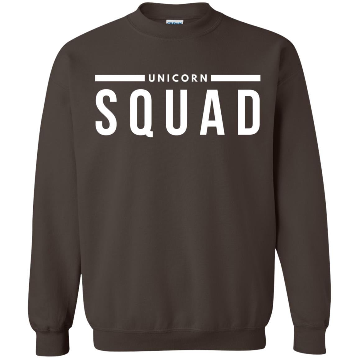 Funny Unicorn Squad Unicorn Lovers T-shirt Dark Chocolate