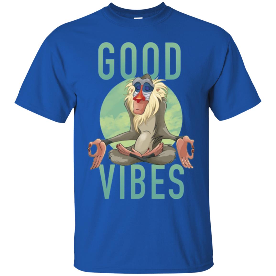 Rafiki Meditate Good Vibes T-shirt Royal
