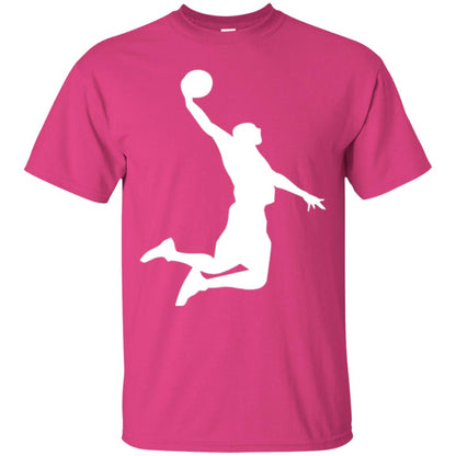 Basketball Lovers T-shirt Heliconia