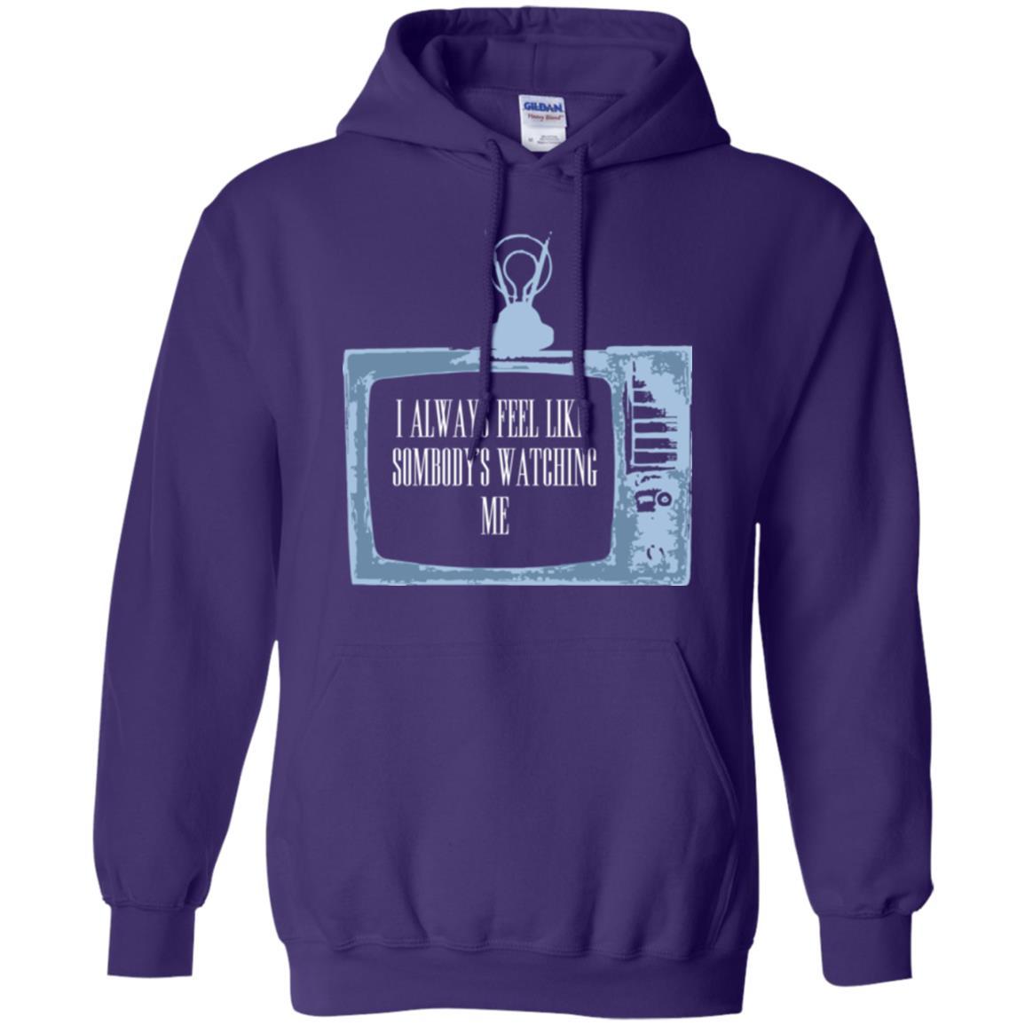 I Always Feel Like Sombody's Watching Me T-shirt Purple