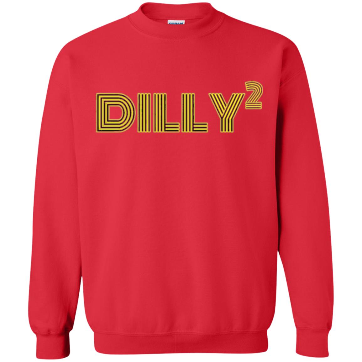 Christmas T-shirt Dilly Squared Red