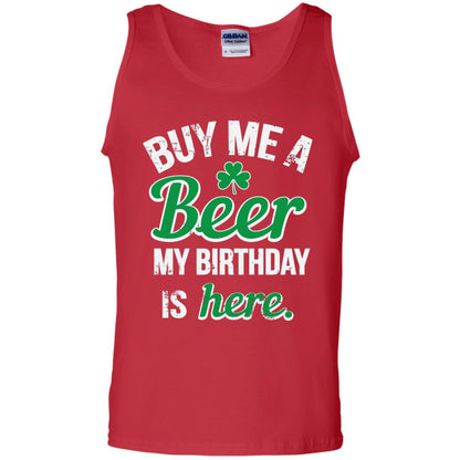 Buy Me A Beer Saint Patricks Day T-shirt Red