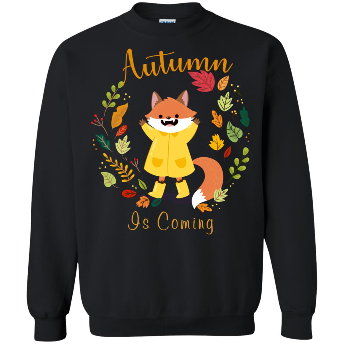 Autumn Is Coming Shirt Black