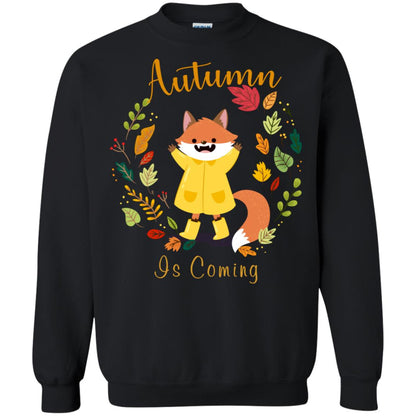 Autumn Is Coming Shirt Black