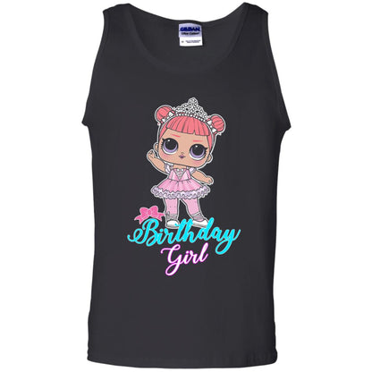 Doll Birthday Girl #squadgoals T-shirt Black
