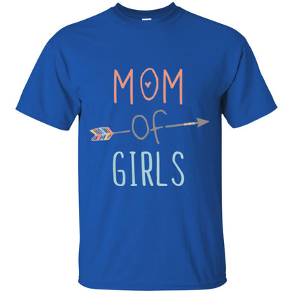 Mommy T-shirt Mom Of Girls Royal