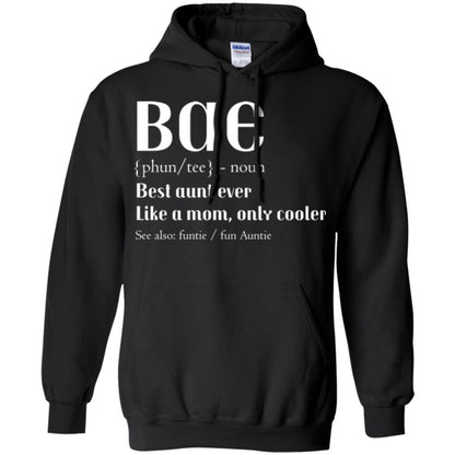 Bae Best Aunt Ever Shirt Black