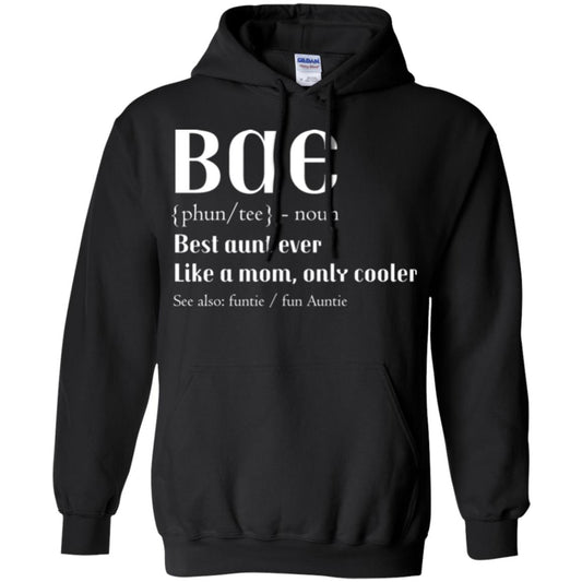 Bae Best Aunt Ever Shirt Black