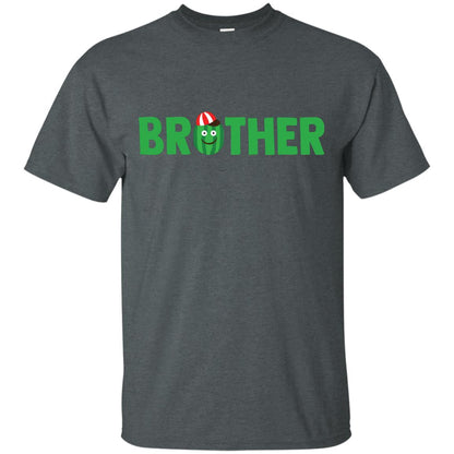 Brother Watermelon Funny Summer Melon Fruit Shirt For Brother Dark Heather