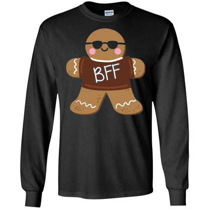 Gingerbread T-shirt Best Friend Forever Black
