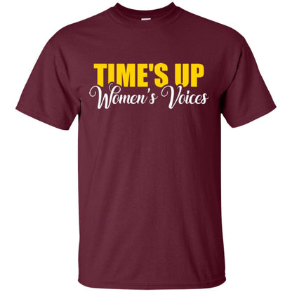 Time's Up Women's Voice Maroon