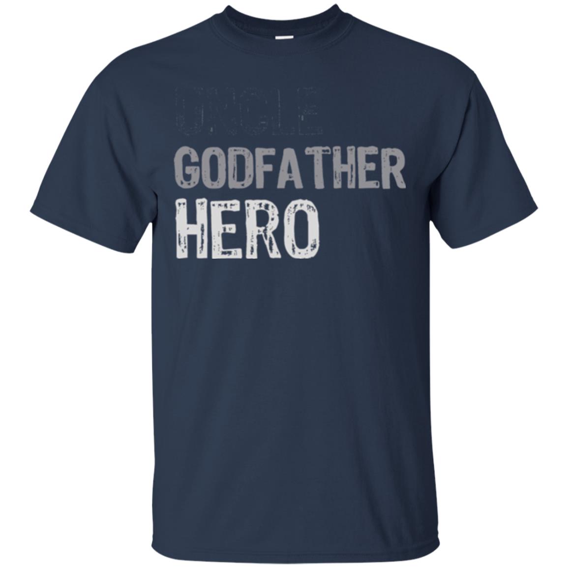 Uncle T-shirt Uncle Godfather Hero Navy