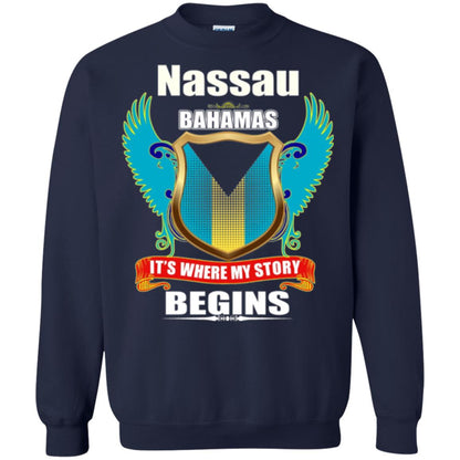 Bahamian T-shirt Nassau Bahamas T-shirt Navy