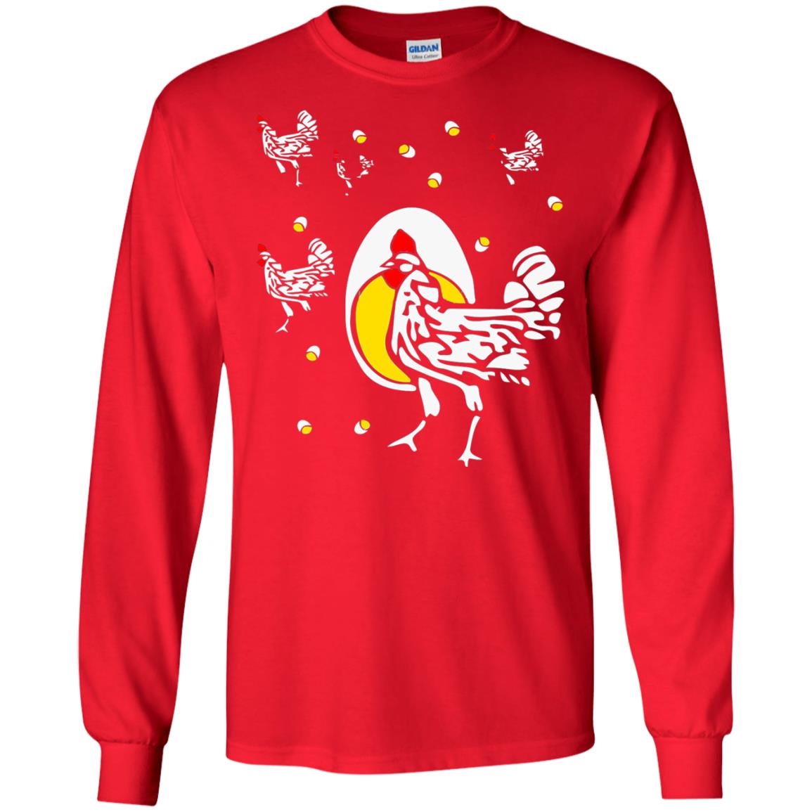 Chicken Shirt Roseanne T-shirt Red