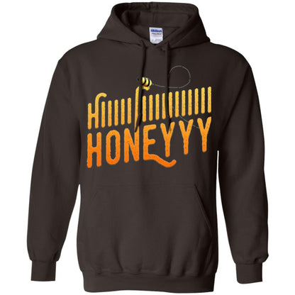 Bee T-shirt Hi Honey T-shirt Dark Chocolate
