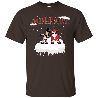 Engineer Squad Engineering X-mas Gift Shirt Dark Chocolate