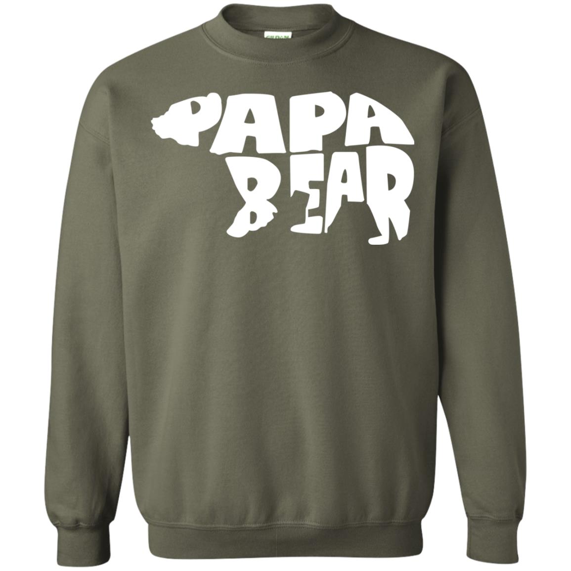 Bear Papa Shirt Military Green