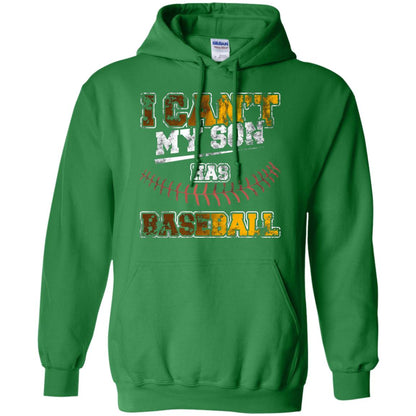 Baseball Mom Dad Shirt I Cant My Son Has Baseball Irish Green