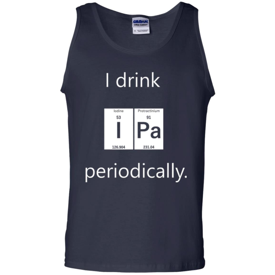 Chemistry T-shirt Drink Ipa Periodically Navy