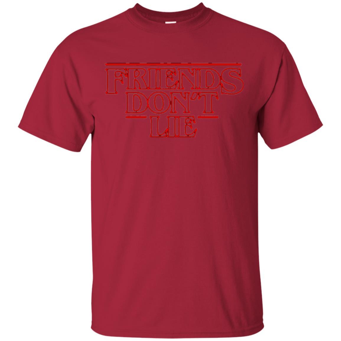Friends Don't Lie T-shirt Cardinal
