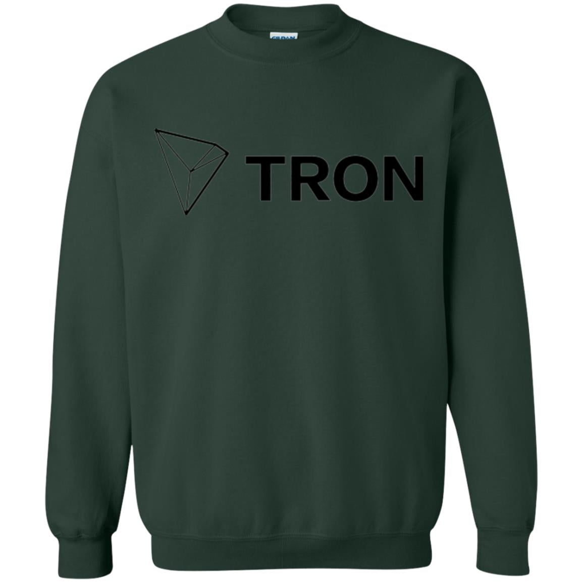 Tron Trx Cryptocurrency T-shirt Forest Green