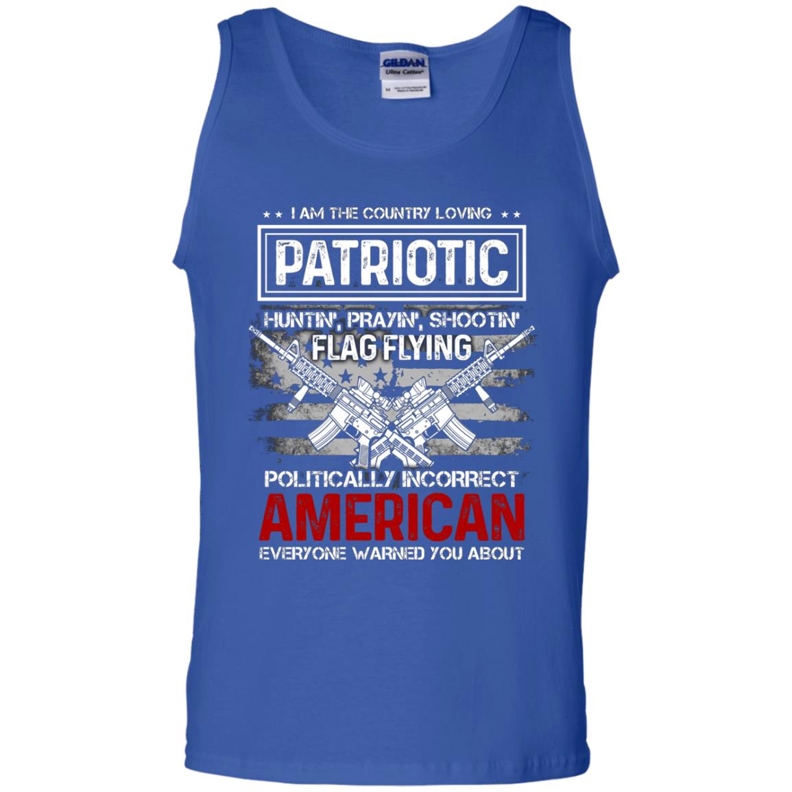 Politically Incorrect American Everyone Warned You About Military Shirt Royal