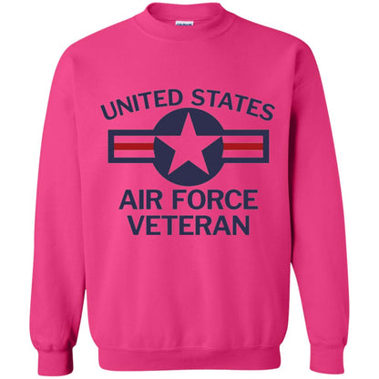 United States Air Force Veteran T-shirt Heliconia