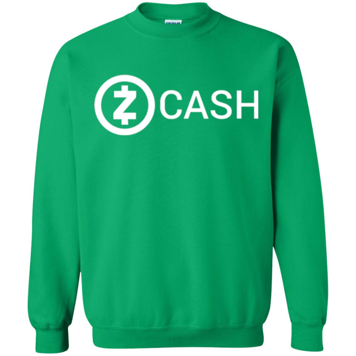 Cryptocurrency Zec Logo T-shirt Zcash Irish Green
