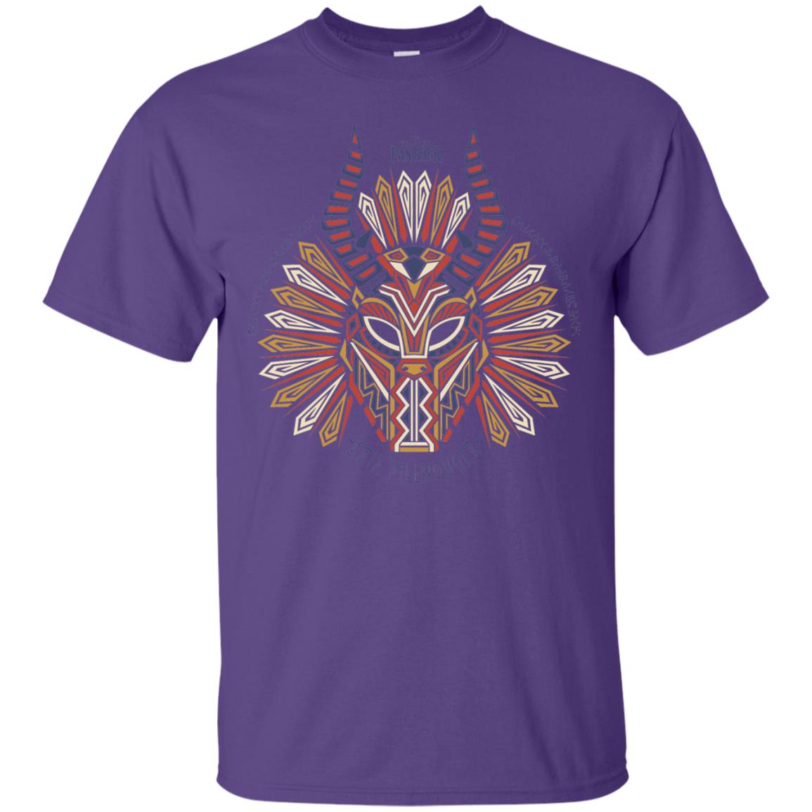 Black Panther Movie Geo Killmonger Movie Lover T-shirt Purple