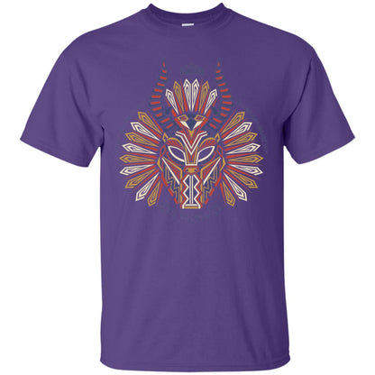 Black Panther Movie Geo Killmonger Movie Lover T-shirt Purple