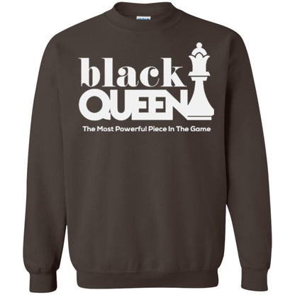 Black Queen The Most Powerful Piece In The Game Proud Black Woman T-shirt Dark Chocolate