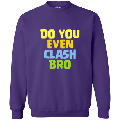 Royal Gamers T-shirt Do You Even Clash Bro Purple